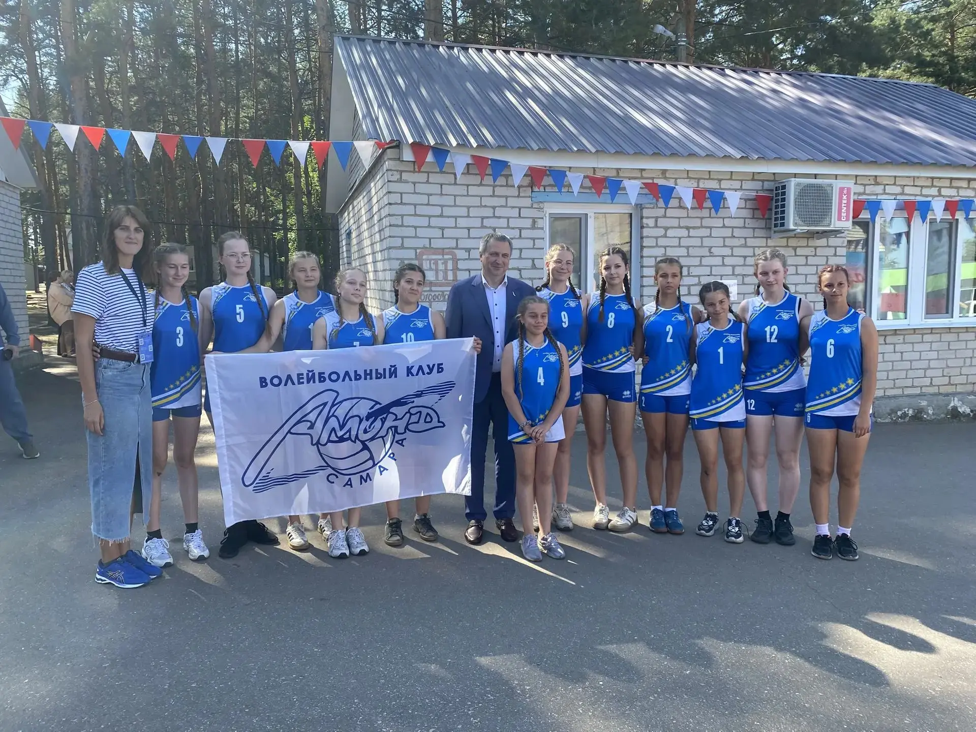 Последние недели лета ШСК ВК «Амонд» проводит сборы 🏐💪