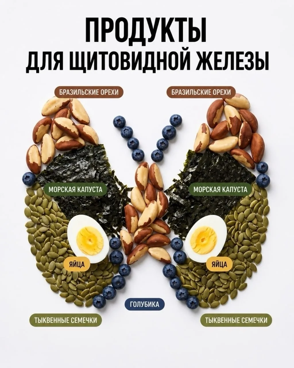 😨 Вы знали, что некоторые продукты могут поддерживать здоровье разных органов?