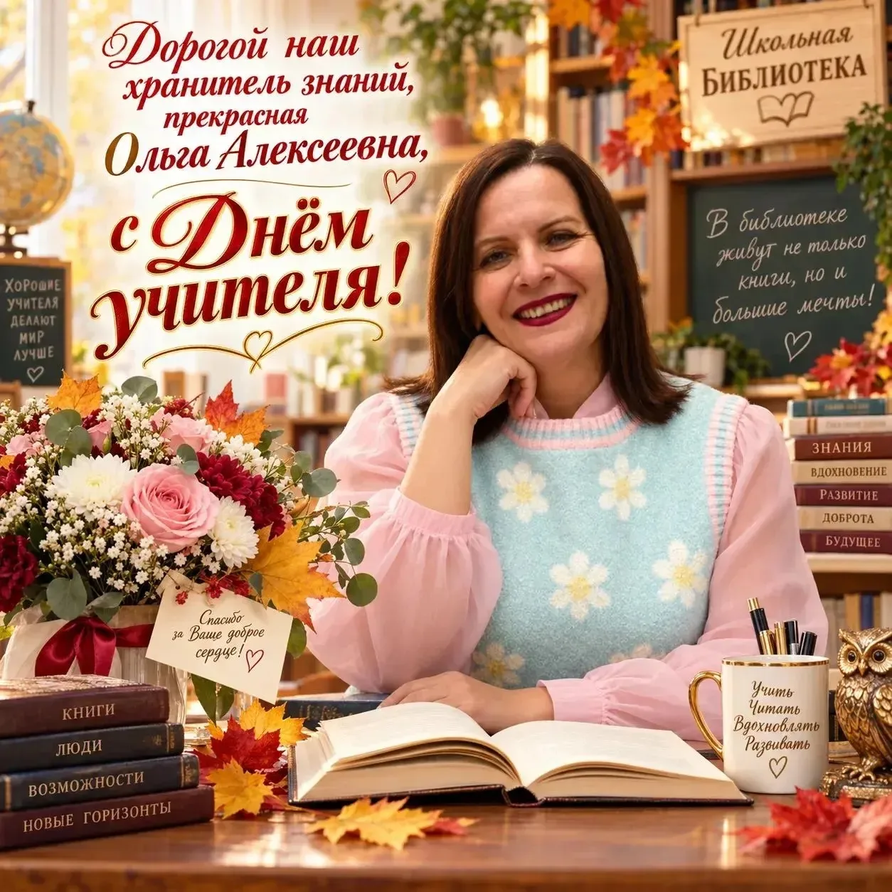 📚✨ Уважаемая Ольга Алексеевна! ✨📚