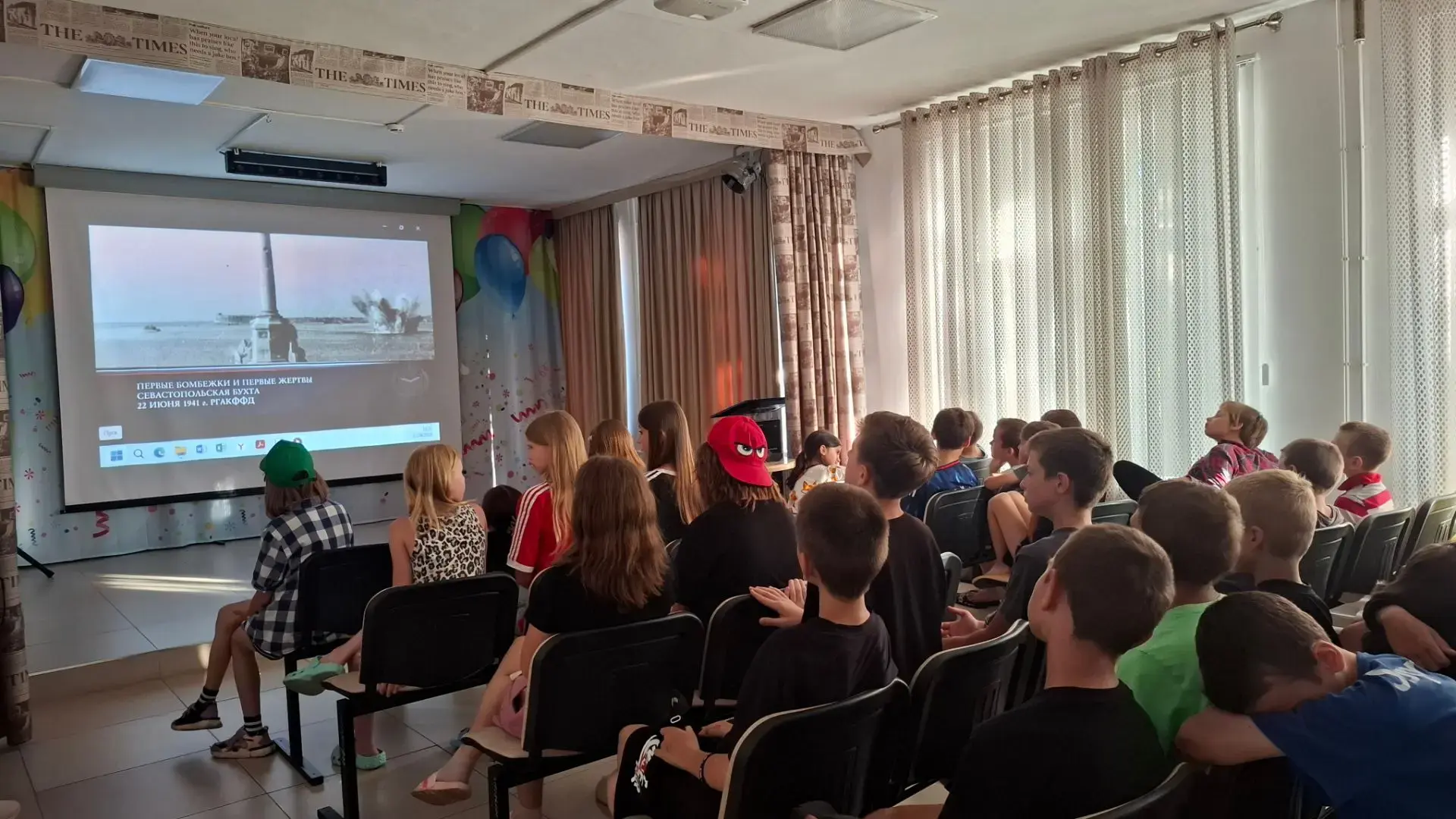 22 июня День памяти и скорби в Апшеронском детском оздоровительном лагере.