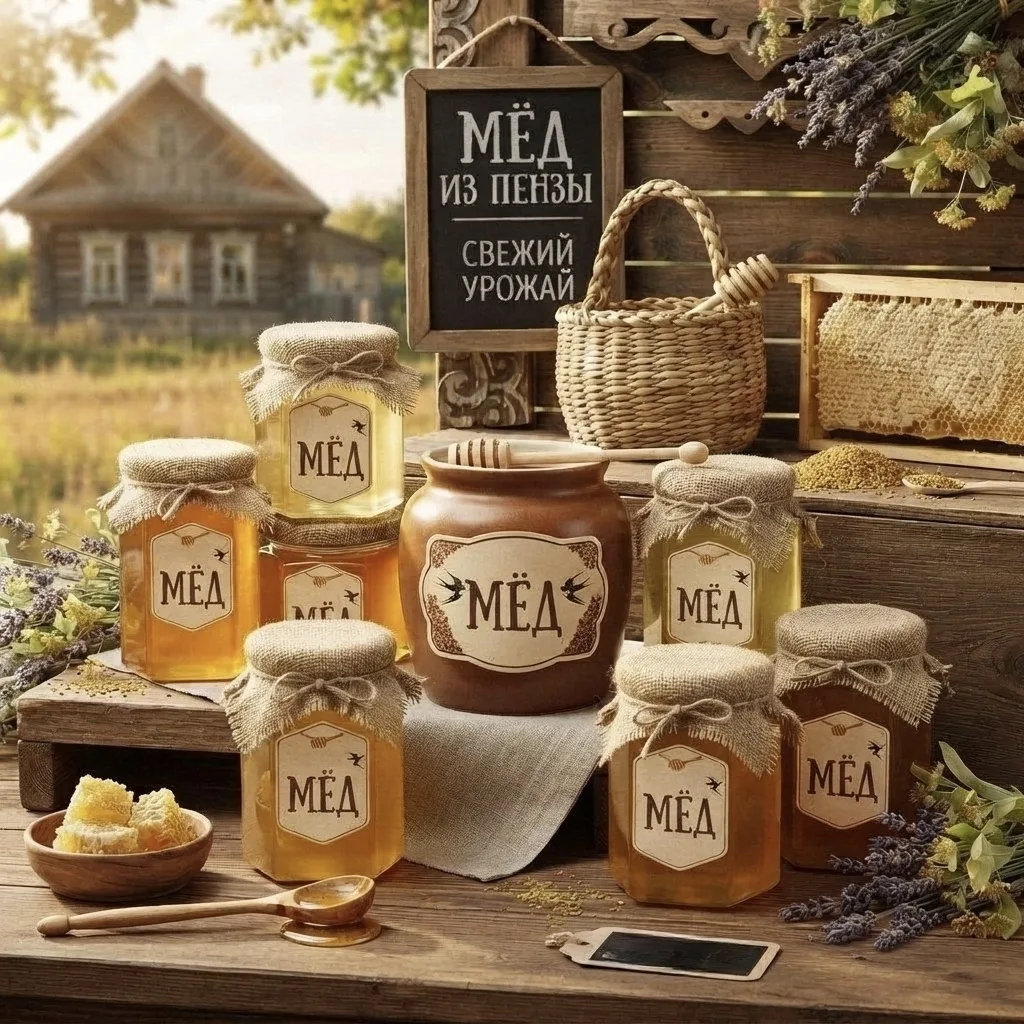 🐝Уважаемые жители и гости города! 

🍯Мёд из Пензы - 600 ₽/кг 

📆В продаже с 27 июля на рынке

📍г
