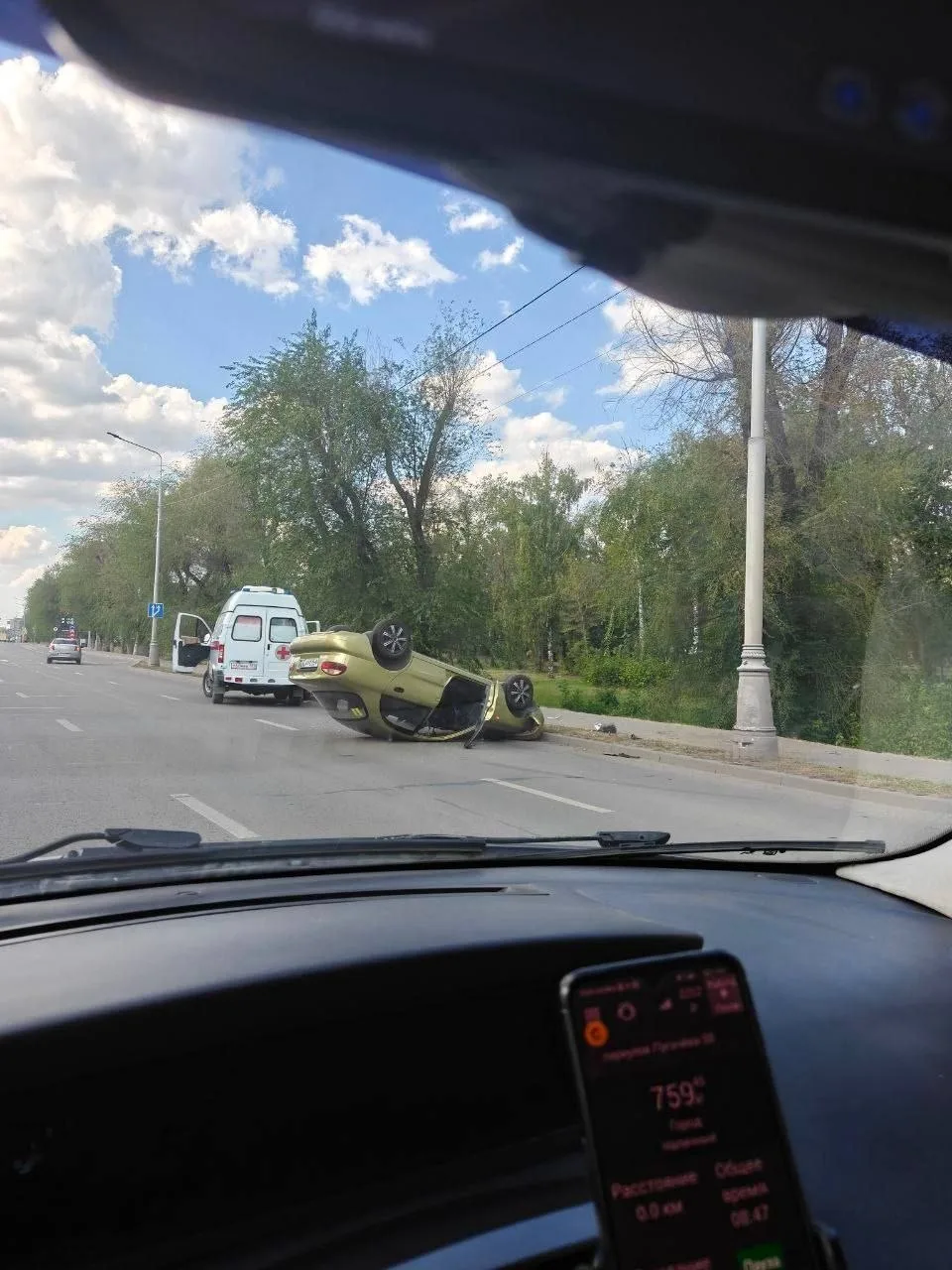 ❗️Фото с места ДТП на Оборонной