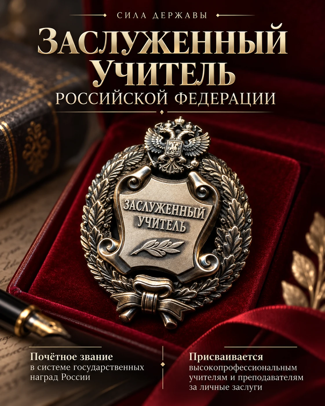 Заслуженный учитель Российской Федерации 🇷🇺
