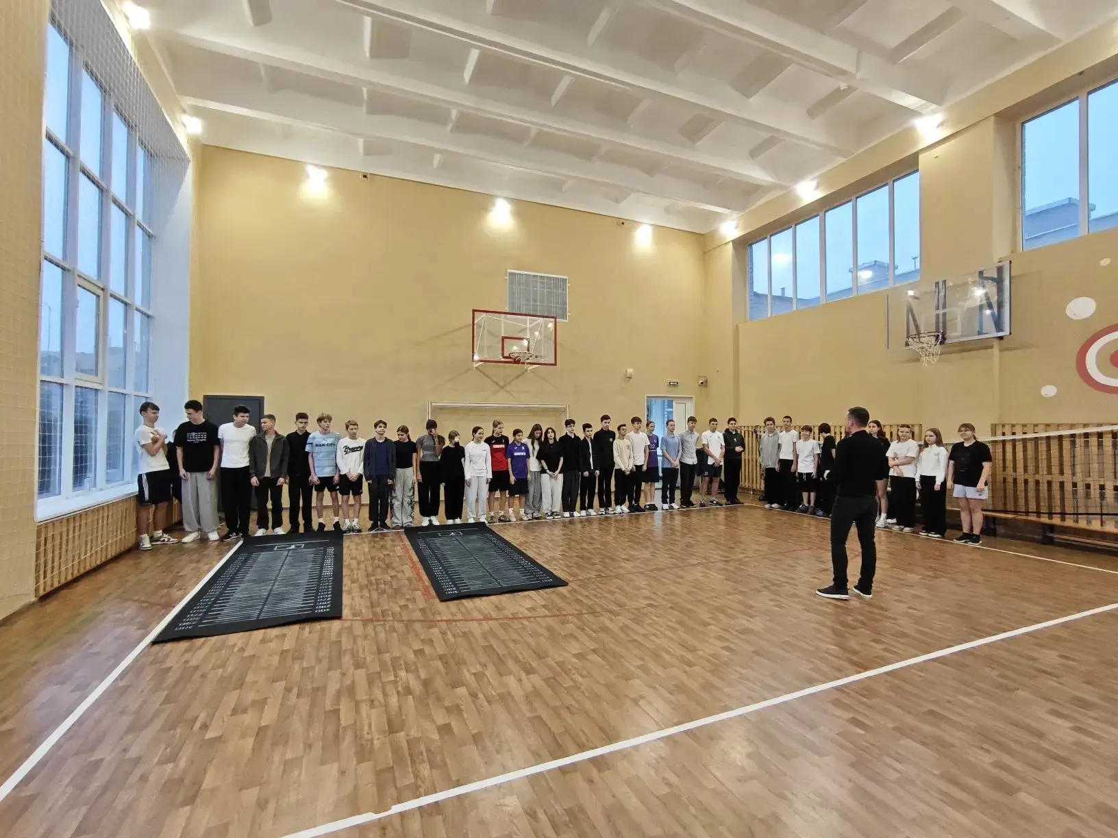 На прошлой неделе состоялся школьный этап Всероссийских спортивных соревнований школьников «Президен