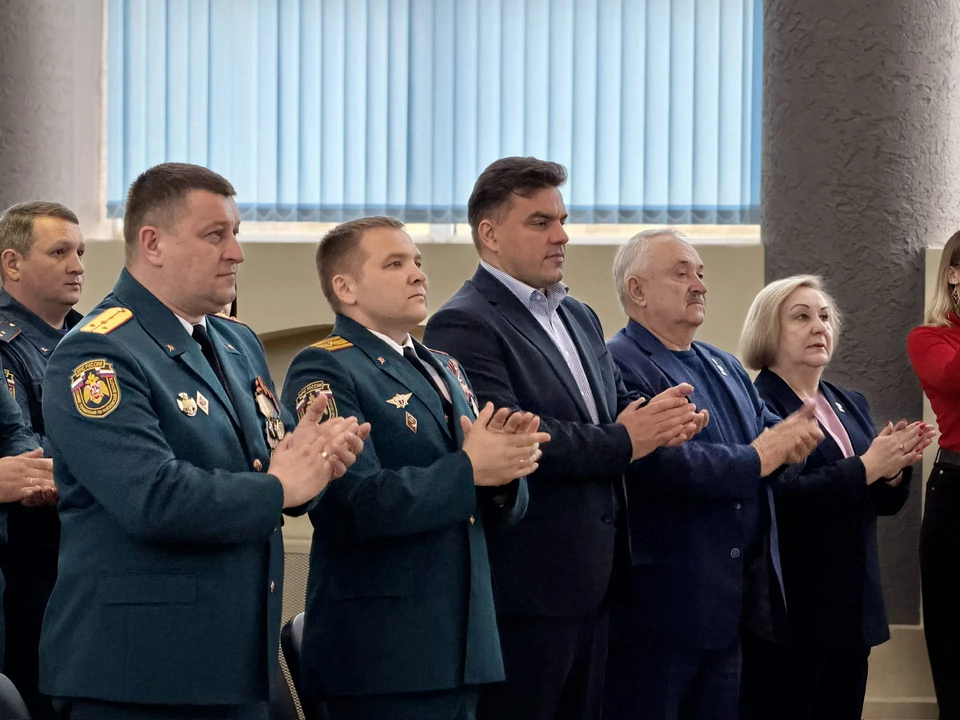 В Можайском культурно-досуговом центре торжественно отметили 377-ю годовщину образования пожарной ох