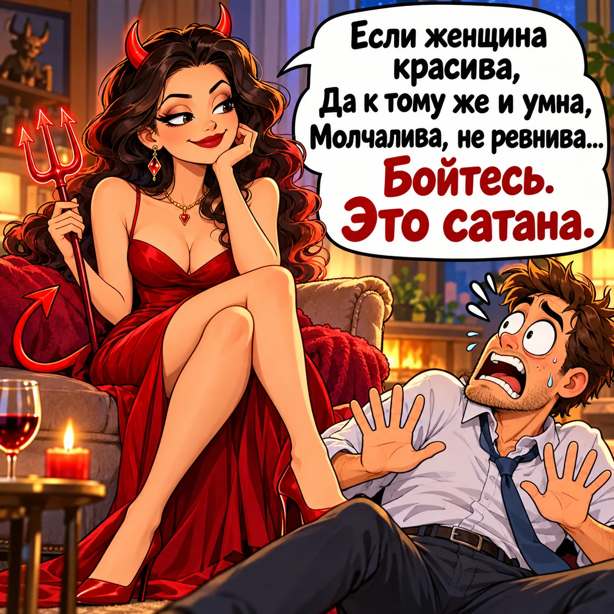 Если женщина красива,