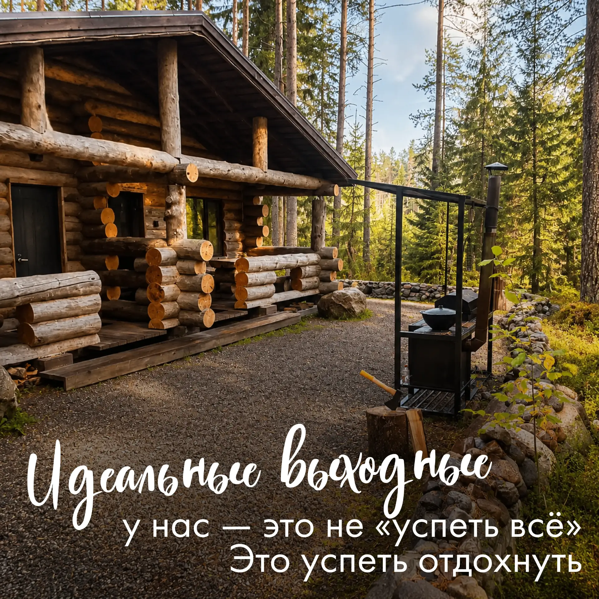 Идеальные выходные у нас — это не «успеть всё».