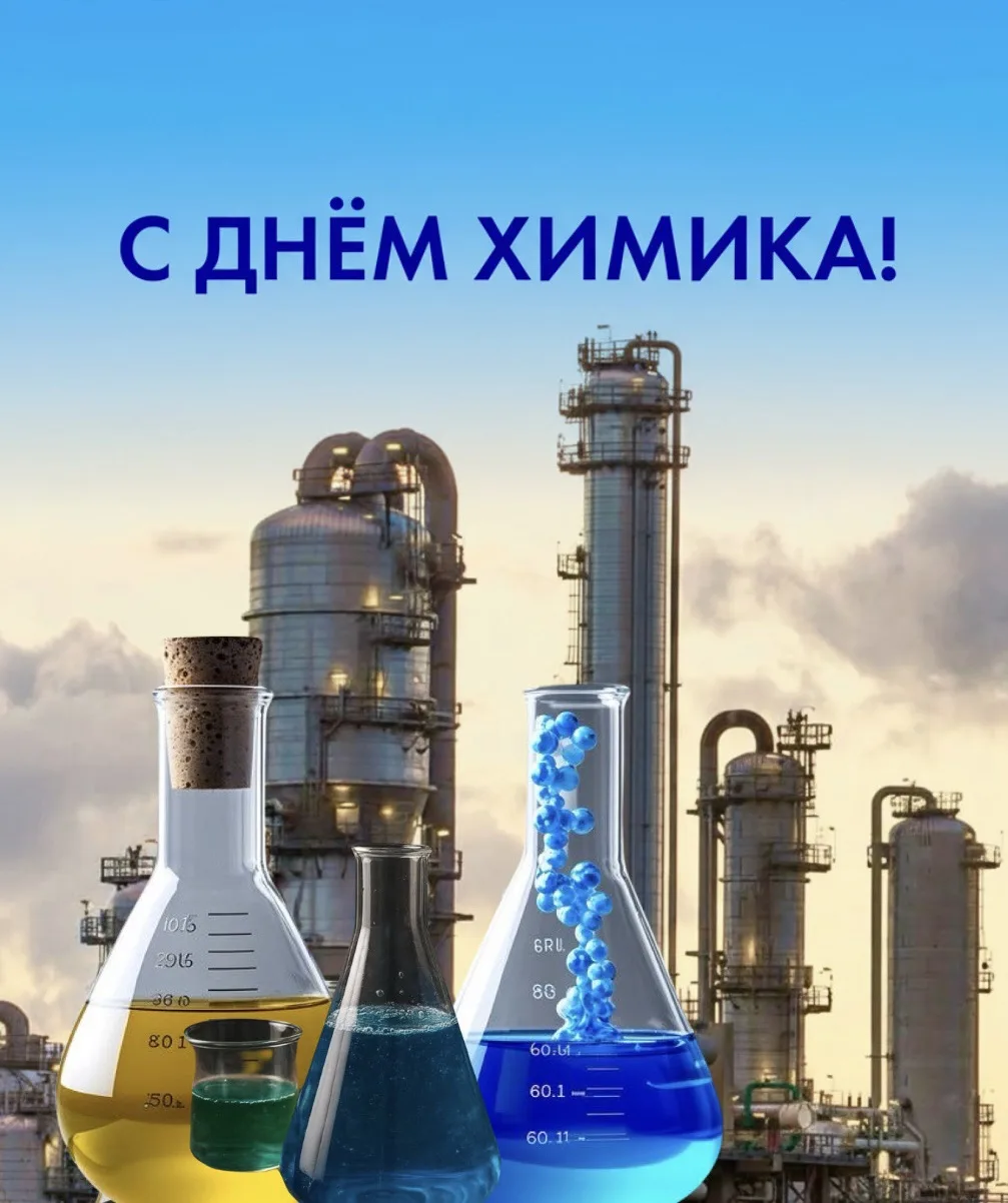 УВАЖАЕМЫЕ КОЛЛЕГИ, ПОЗДРАВЛЯЕМ ВАС С ПРОФЕССИОНАЛЬНЫМ ПРАЗДНИКОМ — ДНЁМ ХИМИКА!