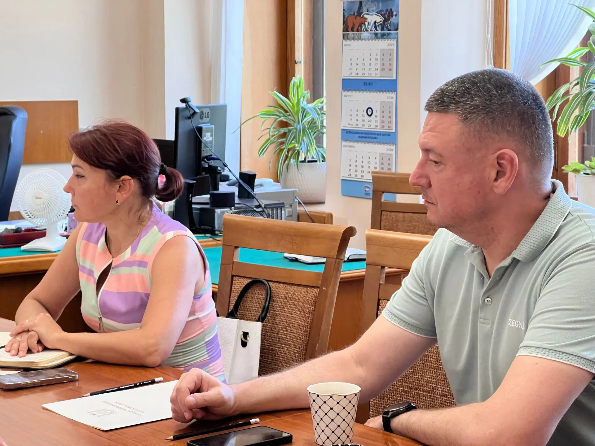 Первый заместитель начальника Инспекции Дмитрий Разумовский принял участие в рабочем со...