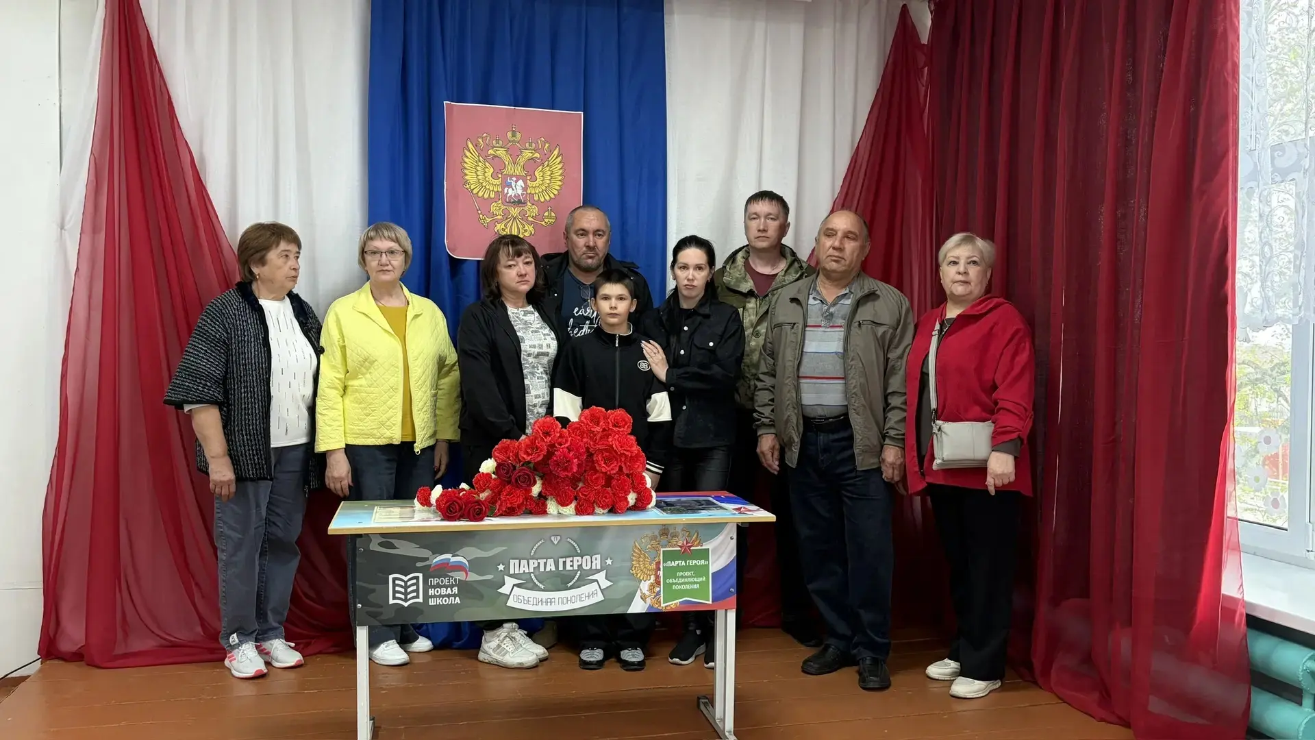 В школе №4 открыли Парту Героя в честь участника СВО Андрея Чистова
