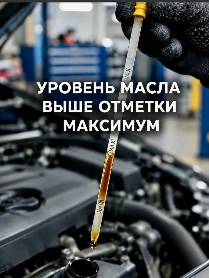 Почему перелив масла опаснее недолива