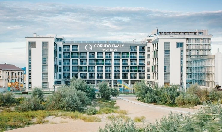 Corudo Family Resort&Spa 4*
Анапа, село Витязево

Шведский стол небольшой, но разнообразный. На обед