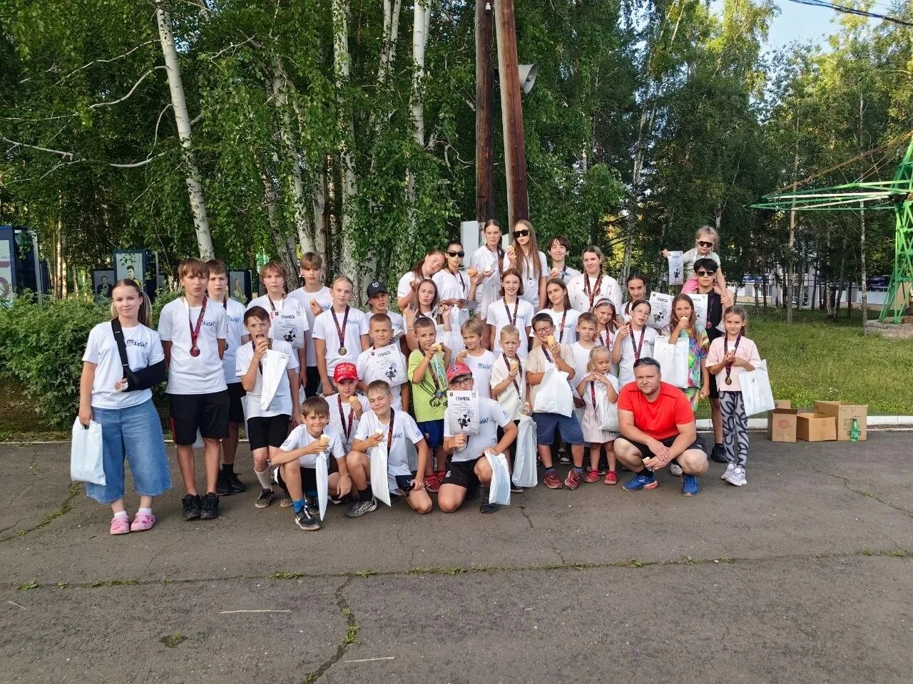 💥 25 июля на стадионе «Северный Артек» состоялось Открытое первенство города Братска п...