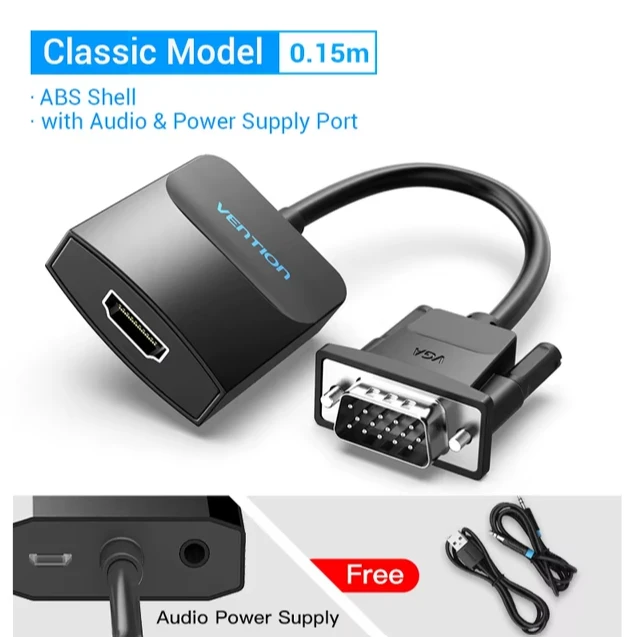 Переходник VGA-HDMI: