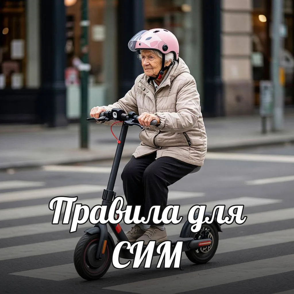 ⚠️Электросамокаты и другие СИМ осваивают все возрасты — правила при этом одни для всех.