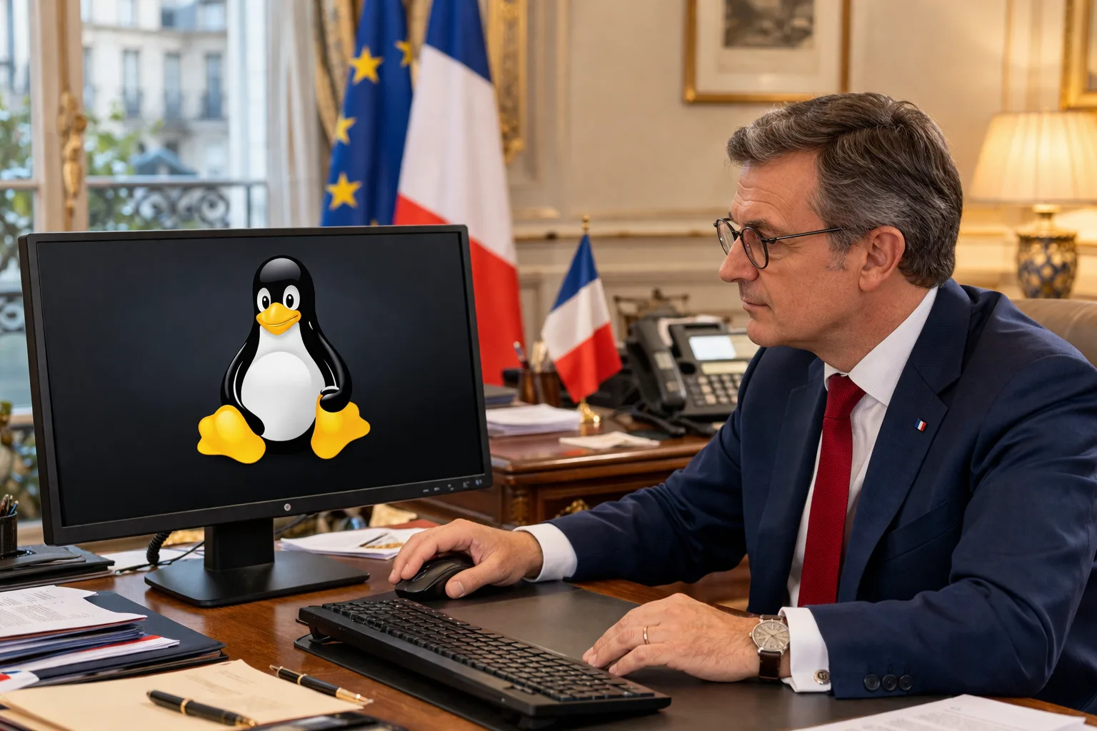 🇫🇷Франция откажется от Windows в пользу Linux, чтобы снизить зависимость от американских технологи