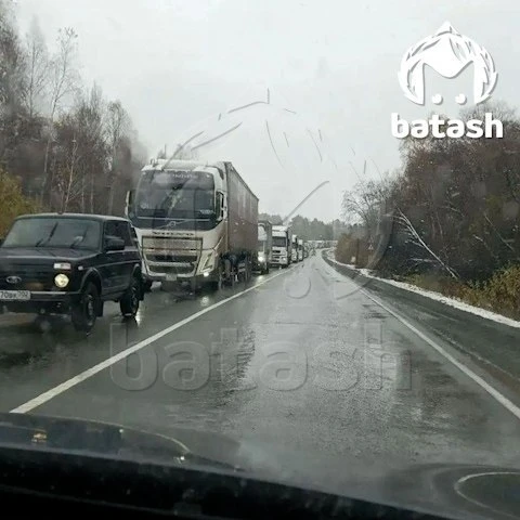 🚛 Пробка из 50 фур растянулась на трассе Уфа — Белорецк