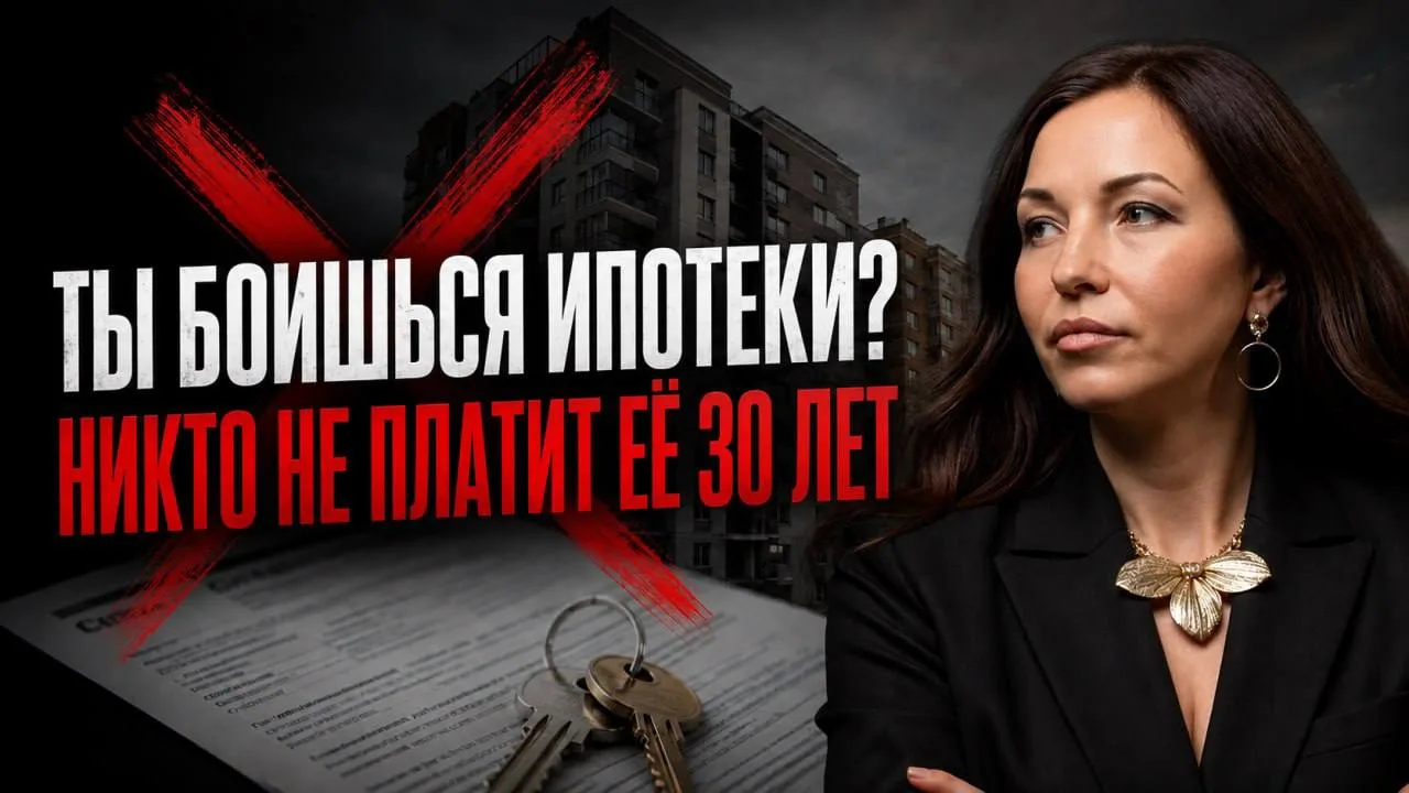 30 ЛЕТ ИПОТЕКИ? ЗВУЧИТ СТРАШНЕЕ, ЧЕМ ЕСТЬ НА САМОМ ДЕЛЕ.