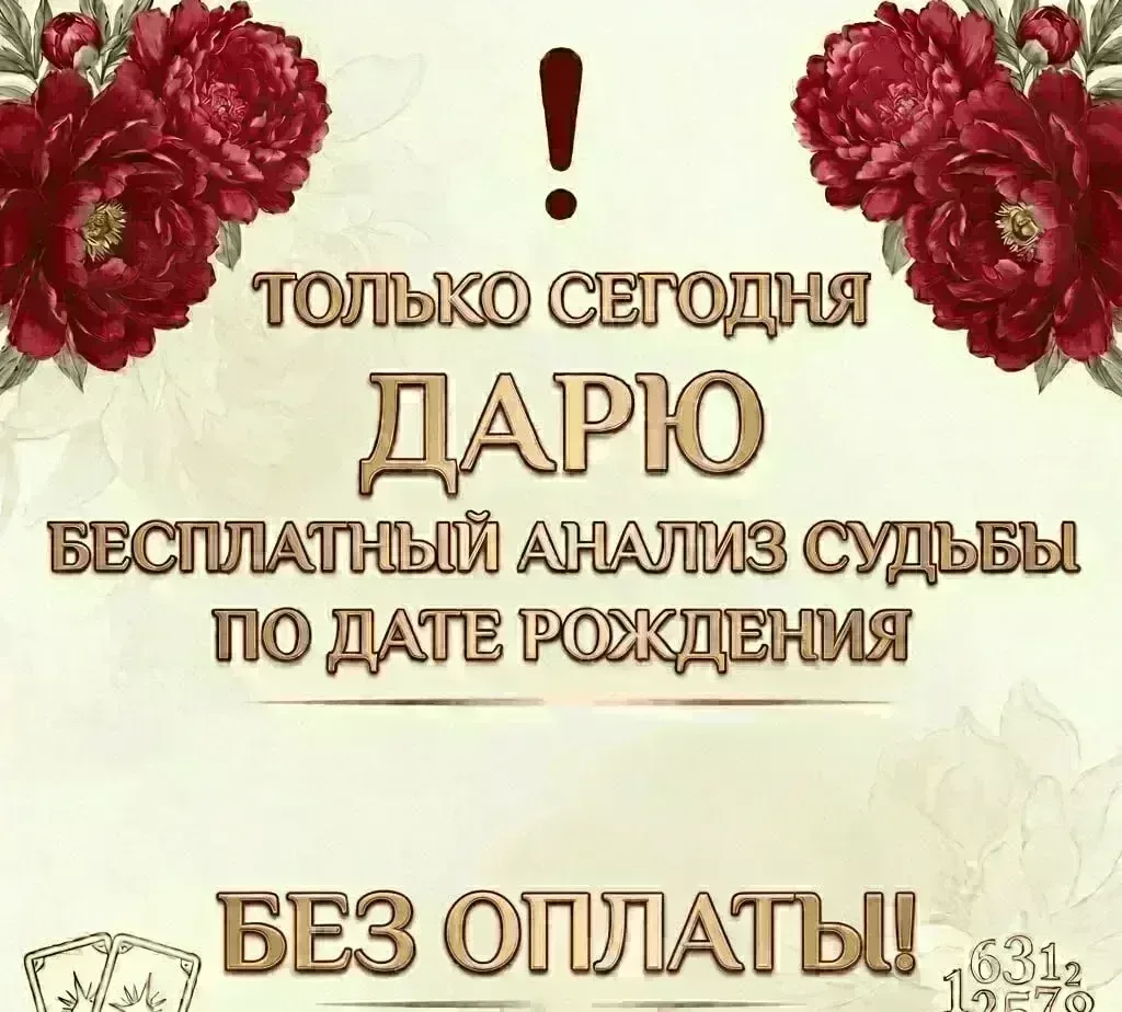 29.09 —  ДЕНЬ СУДЬБЫ