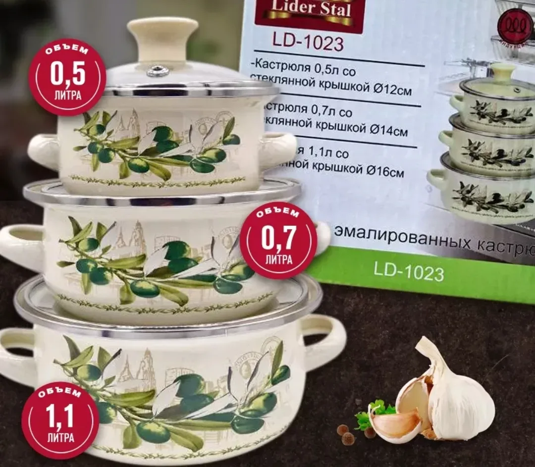 Набор кастрюль