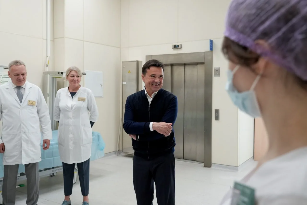 🏥 Накануне Дня медицинского работника приехал в Подольскую областную клиническую больн...