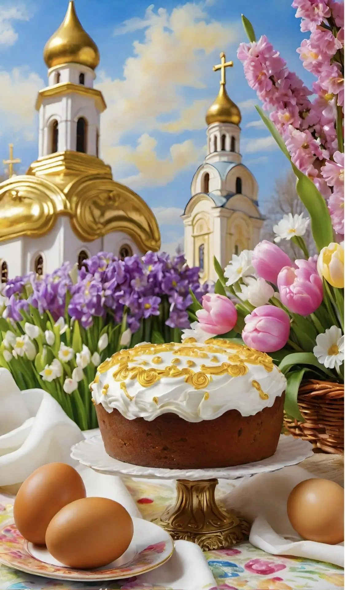 🐣🐇Друзья, со светлым праздником Пасхи! Мирного неба , здоровья и процветания! Пусть С...