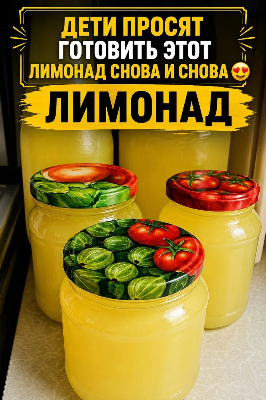 ДЕТИ ПРОСЯТ ГОТОВИТЬ ЭТОТ ЛИМОНАД СНОВА И СНОВА 😍