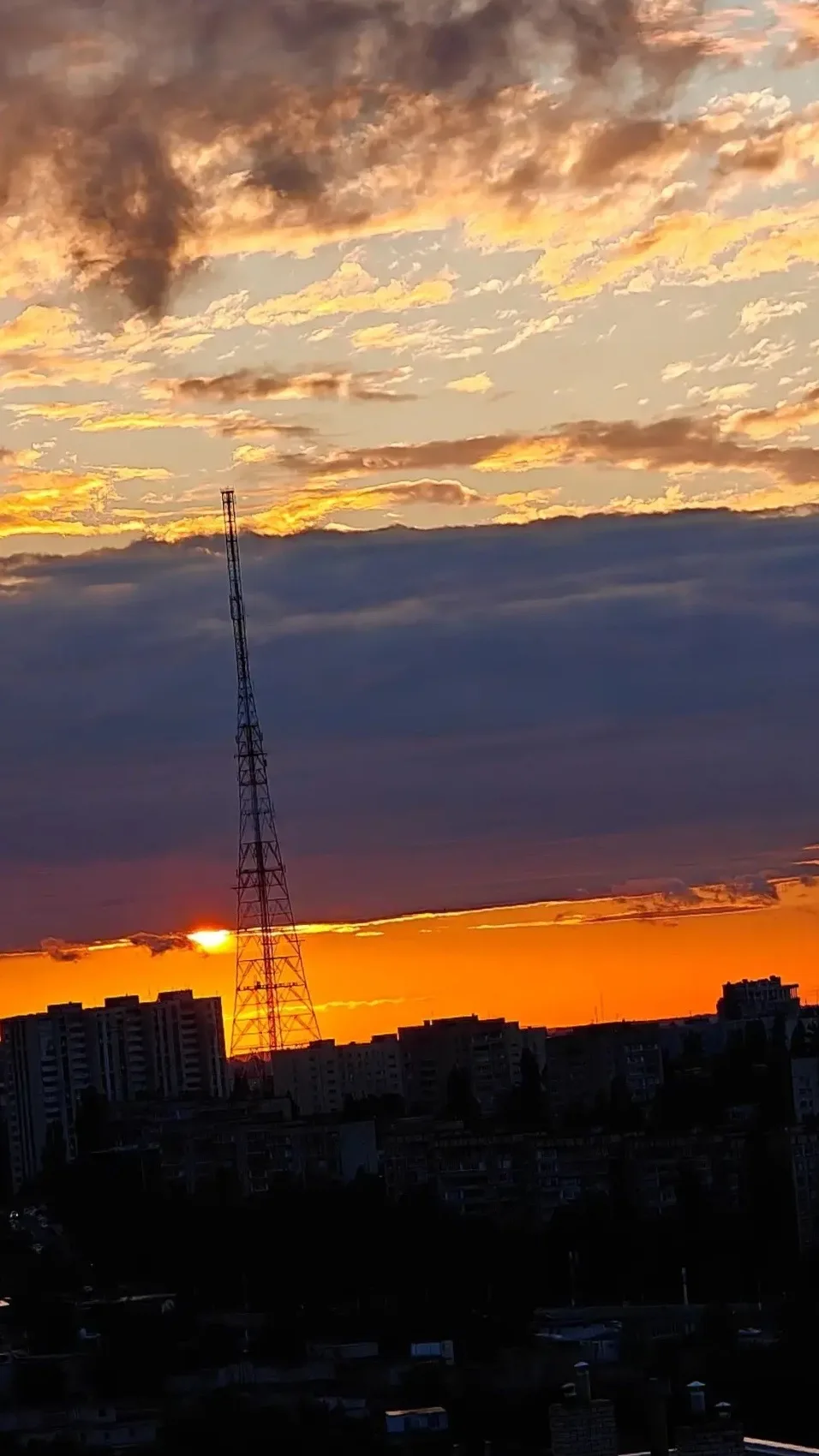 Красивый закат. 🌇