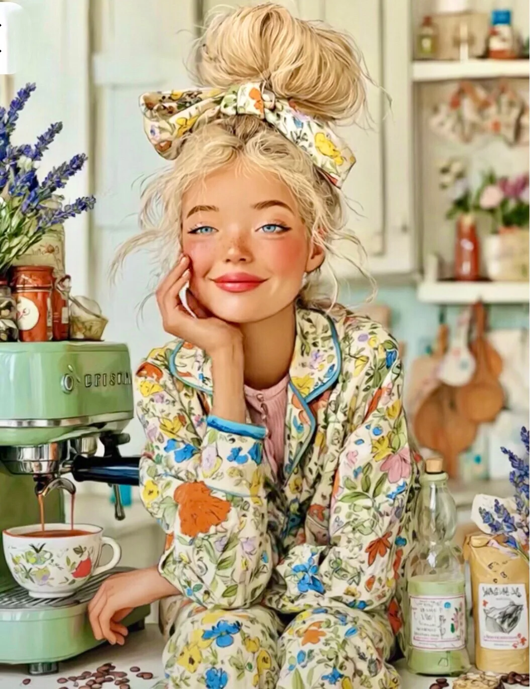 Тёплые моменты... Кружка кофе рядом... За окном суббота... Что для счастья надо... Приготовлю завтра