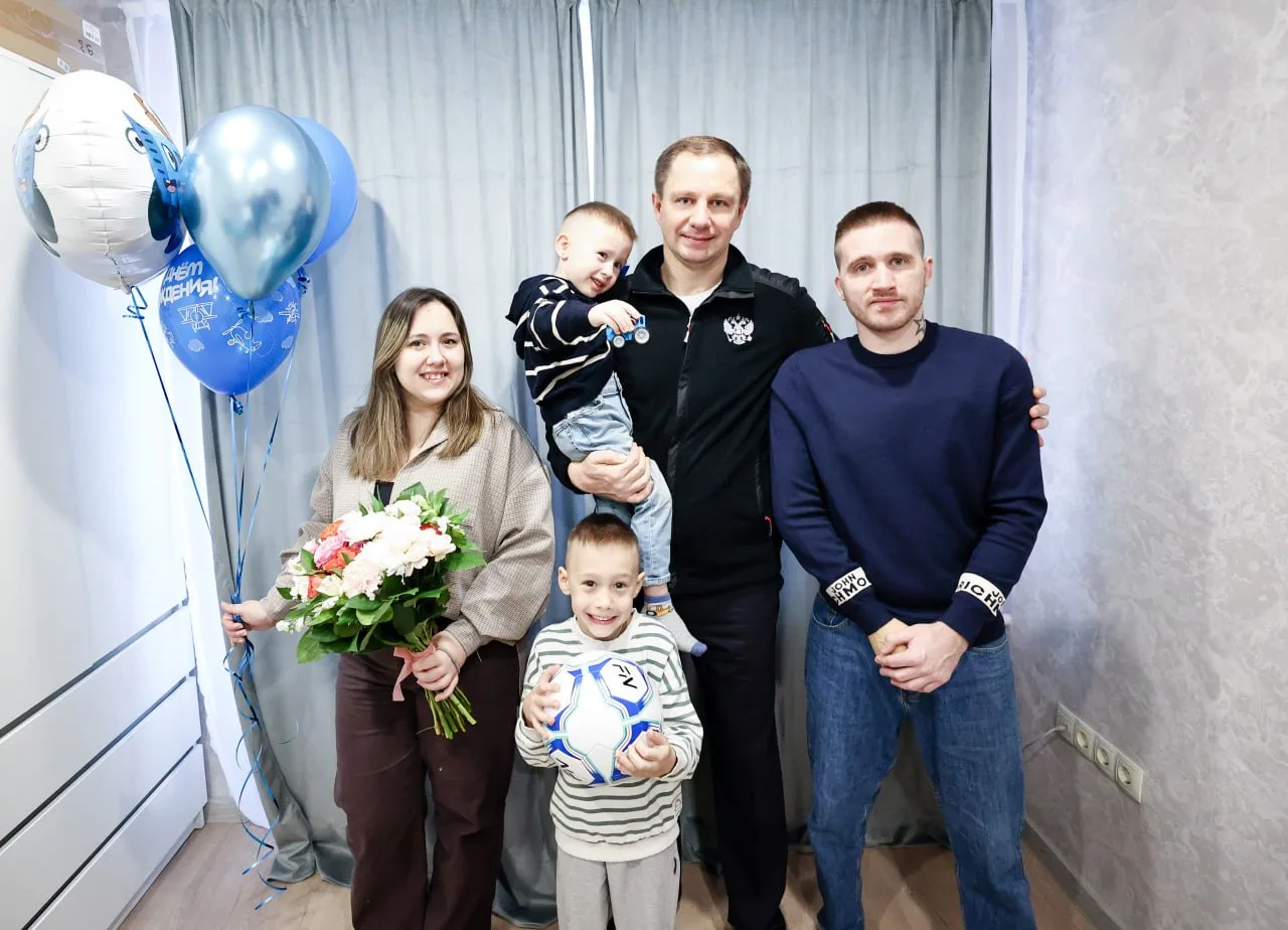 Навестил семью нашего Героя – Станислава, который, исполнив свой долг в зоне спецоперации, сегодня п