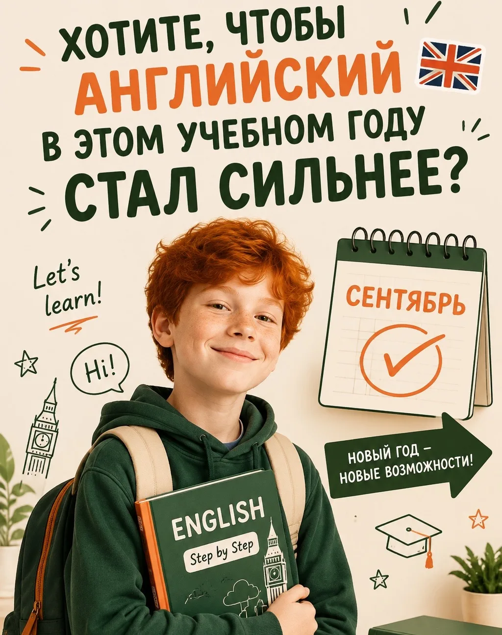 Английский в новом учебном году: можно просто продолжить. А можно - выйти на новый уров...