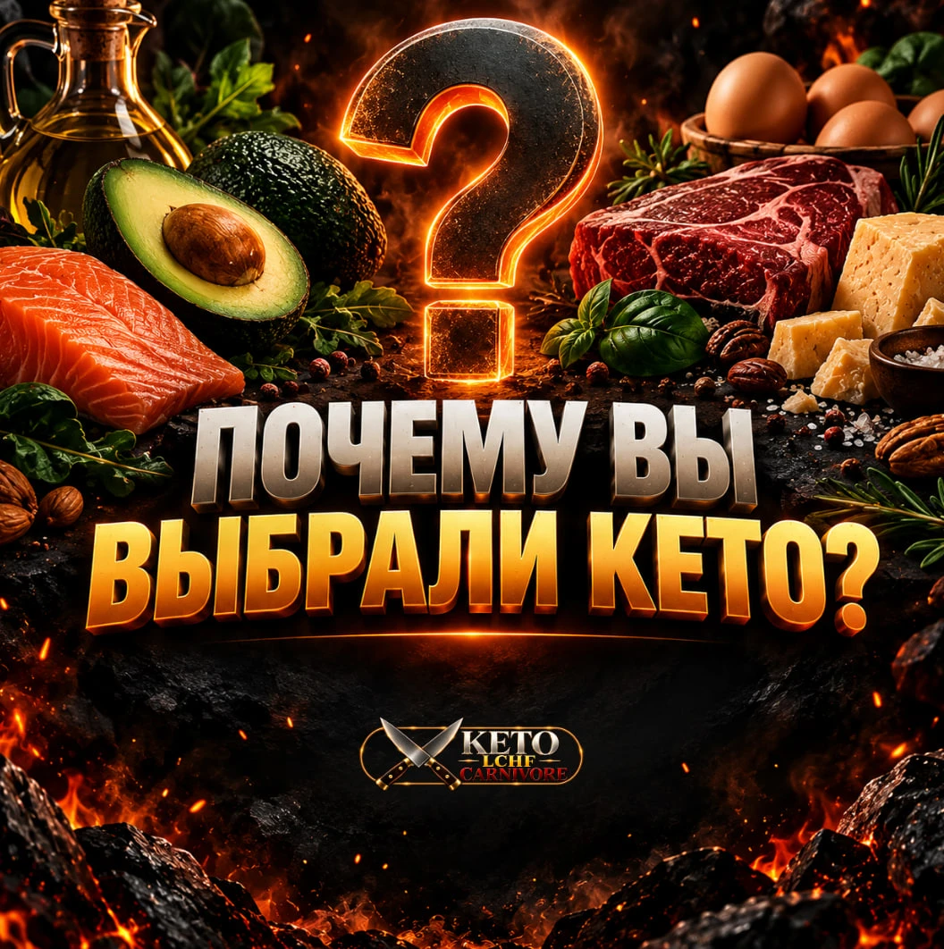 Почему вы выбрали кето?