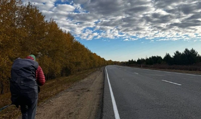 🤯 Семейная пара из Москвы прошла пешком больше 6 тысяч километров