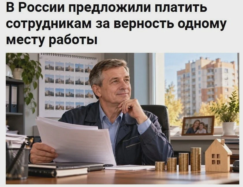 Предложены выплаты за долгую работу