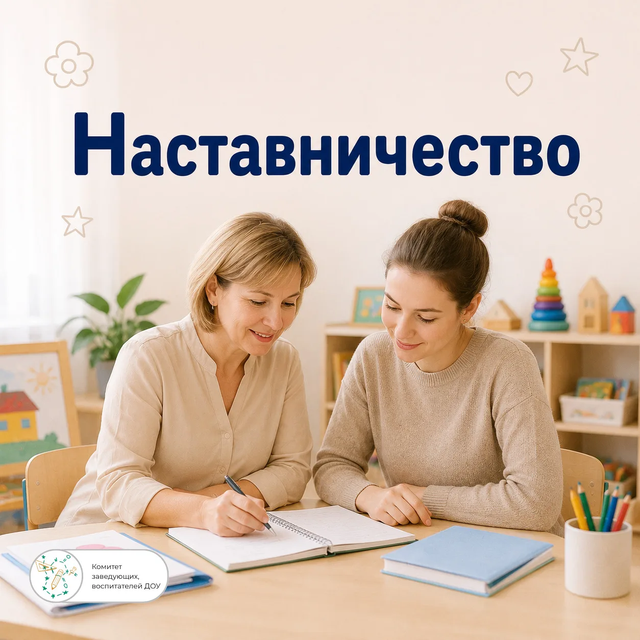 📌 Наставничество в детском саду: пример плана работы на 2026/2027 учебный год