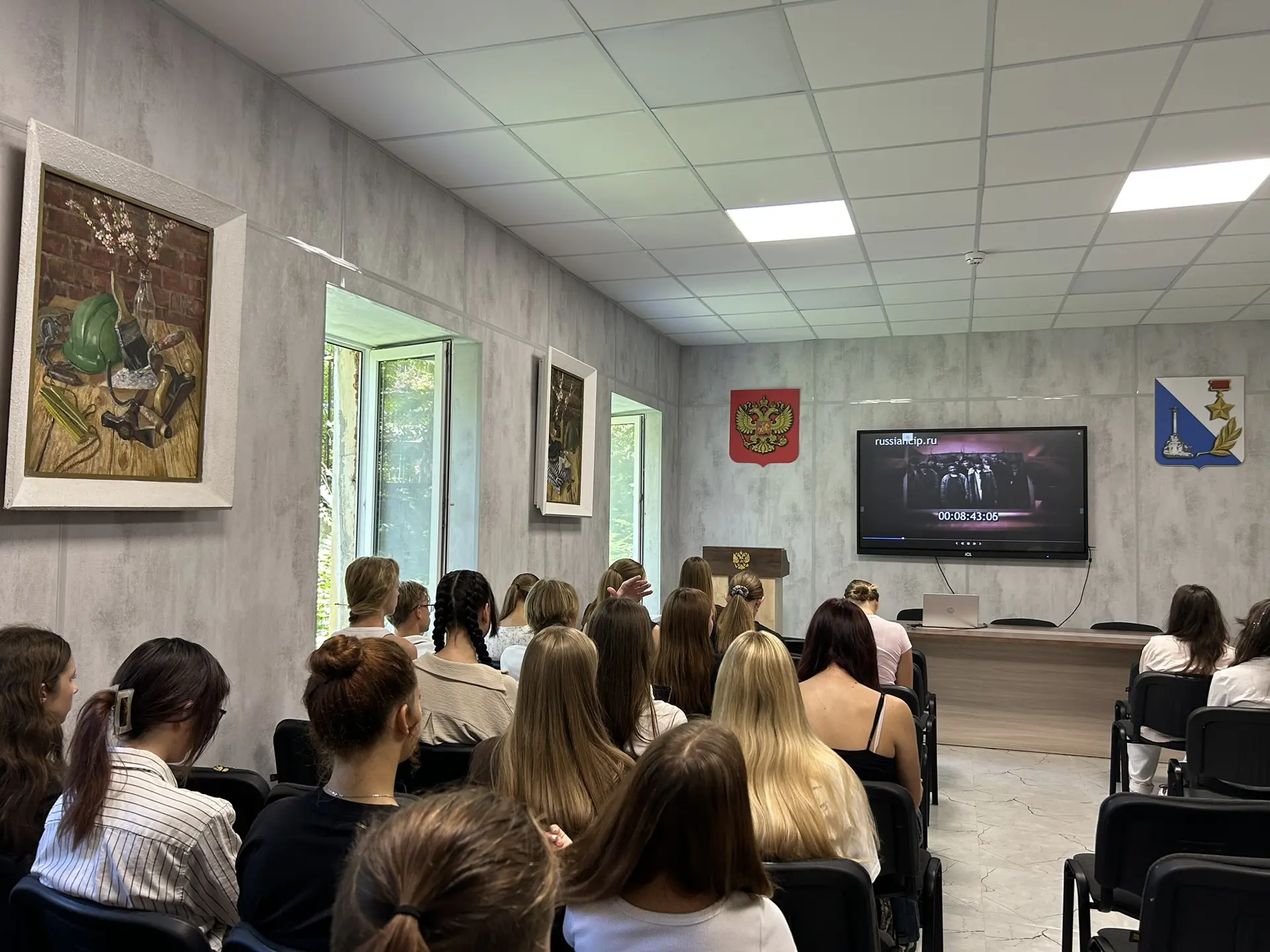 🎞️В колледже СевМК прошло просветительское мероприятие. Советник директора по воспитан...