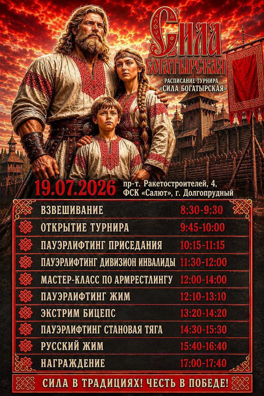 ВНИМАНИЕ!
ФАН ВСТРЕЧА АРМАТУРЫ!!! 
В рамках турнира "СИЛА БОГАТЫРСКАЯ".

В это воскресенье 19.07 г. 