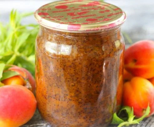 АБРИКОСОВЫЙ ДЖЕМ С МАКОМ (НА ЗИМУ)