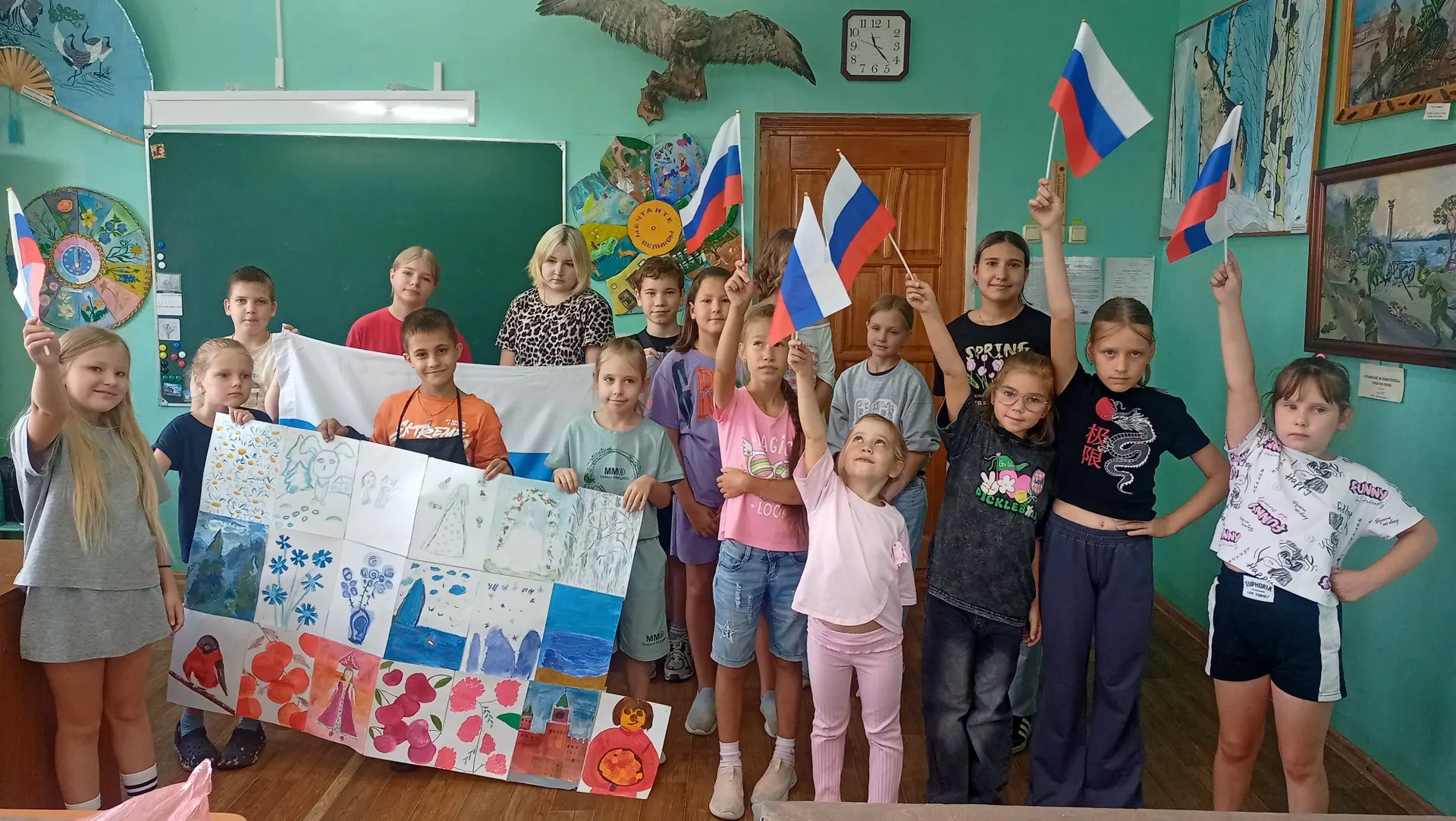 21 августа в филиале с. Алферьевка состоялось творческое занятие, приуроченное к сегодн...