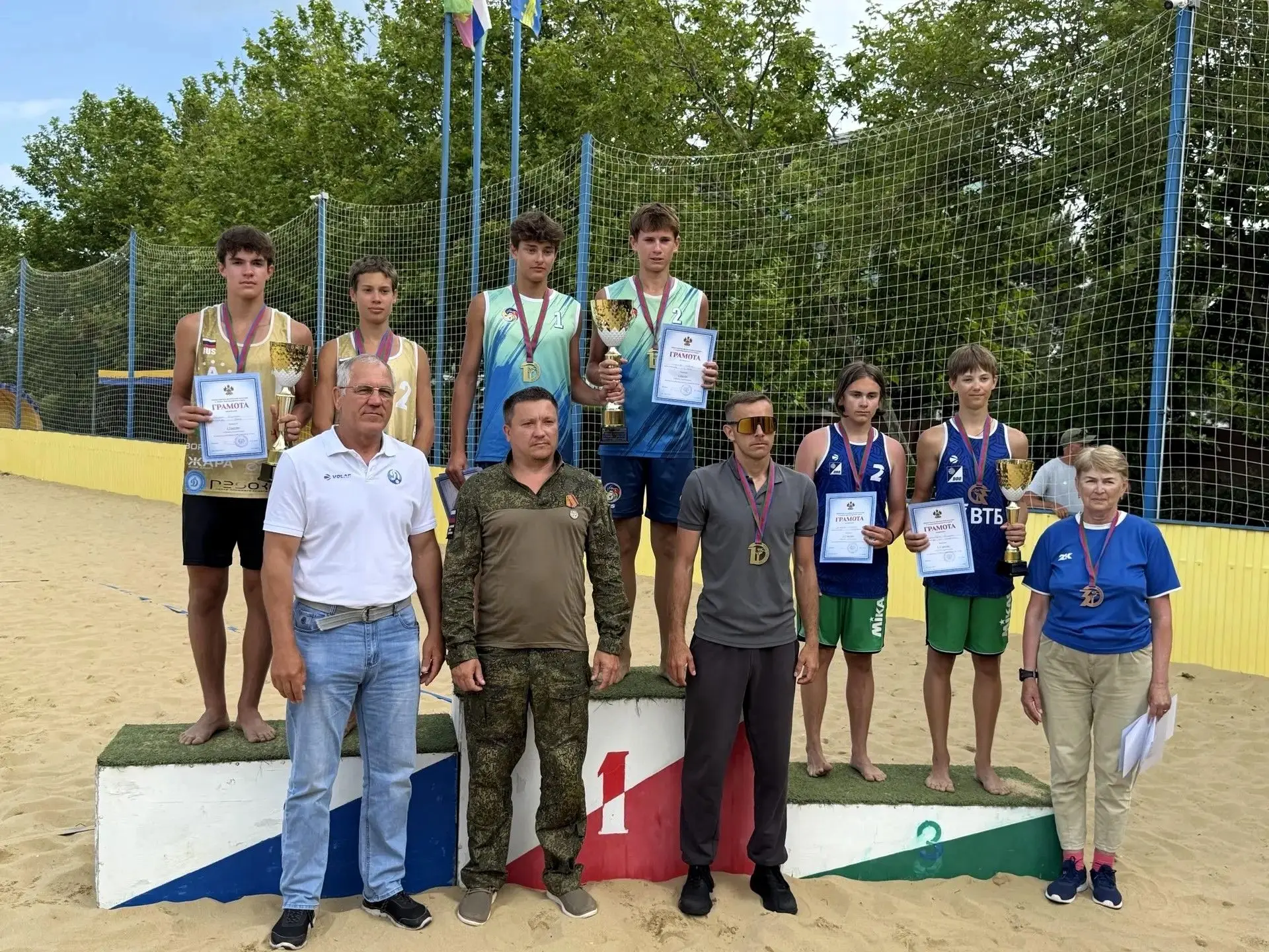 Пляжный волейбол: итоги краевых соревнований до 15 лет! 🏐

🎉 В курортном поселке Витязево прошли к