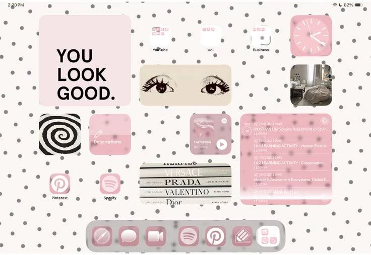 Эстетичные комбо эмодзи для твоих сторис 🎀