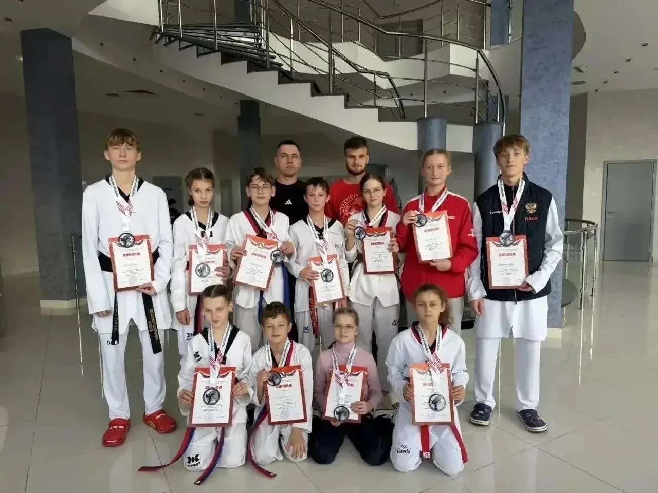 Ракитянские тхэквондисты успешно выступили на чемпионате и первенстве области "Курская ...