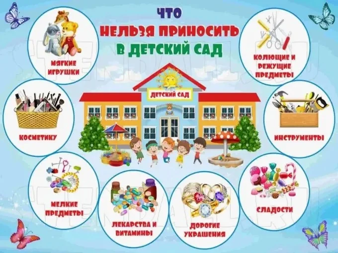 Памятка для родителей: «Что нельзя приносить в детский сад»

Уважаемые родители!

Безопасность детей