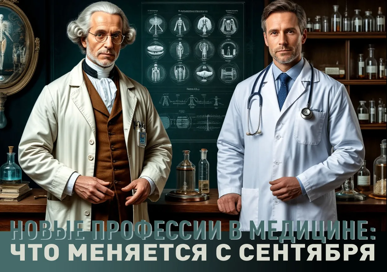 Новые профессии в медицине: что меняется с сентября