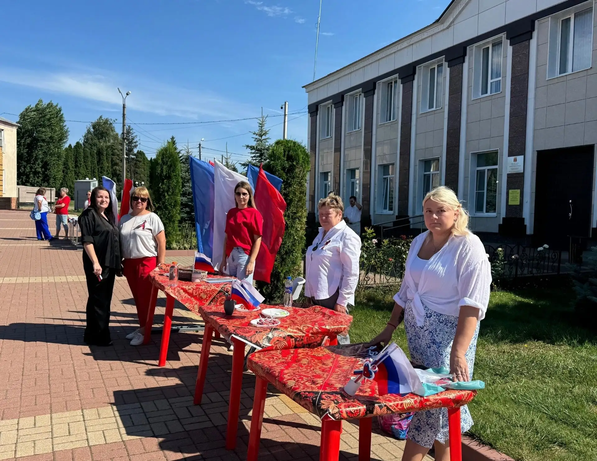 Участие в праздновании Дня Государственного флага Российской Федерации 🇷🇺