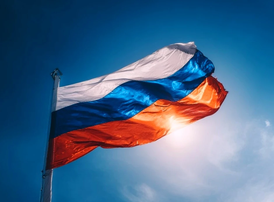 Флаг России — горизонтальный триколор: белый, синий, красный🇷🇺