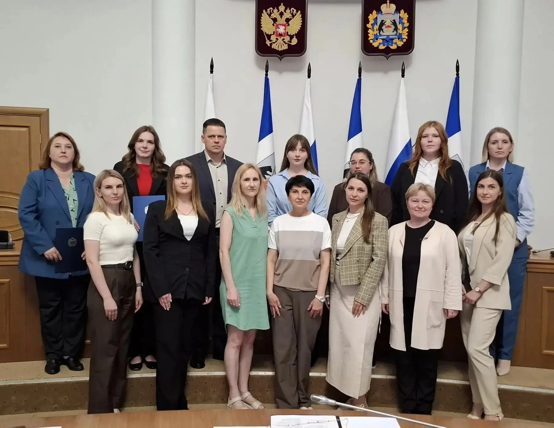 🔥В управлении администрации губернатора по вопросам государственной службы и кадров прошло торжеств