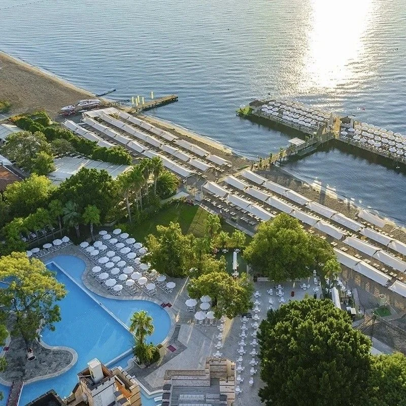 💙 Спокойный отель на побережье Средиземного моря Ulusoy Kemer Holiday Club 5* располагается в районе