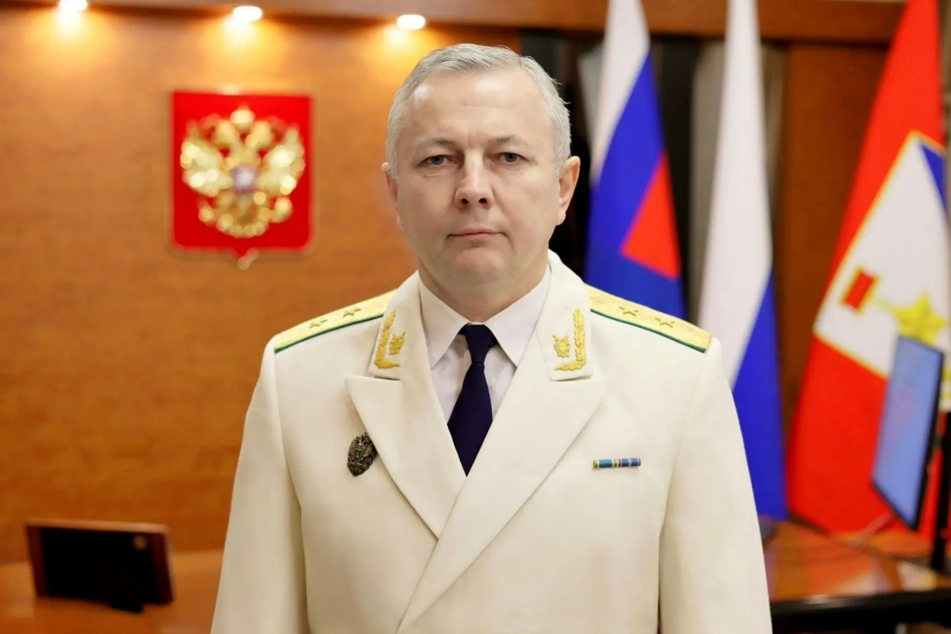 Поздравление прокурора города Севастополя Андрея Шевцова с Днем России