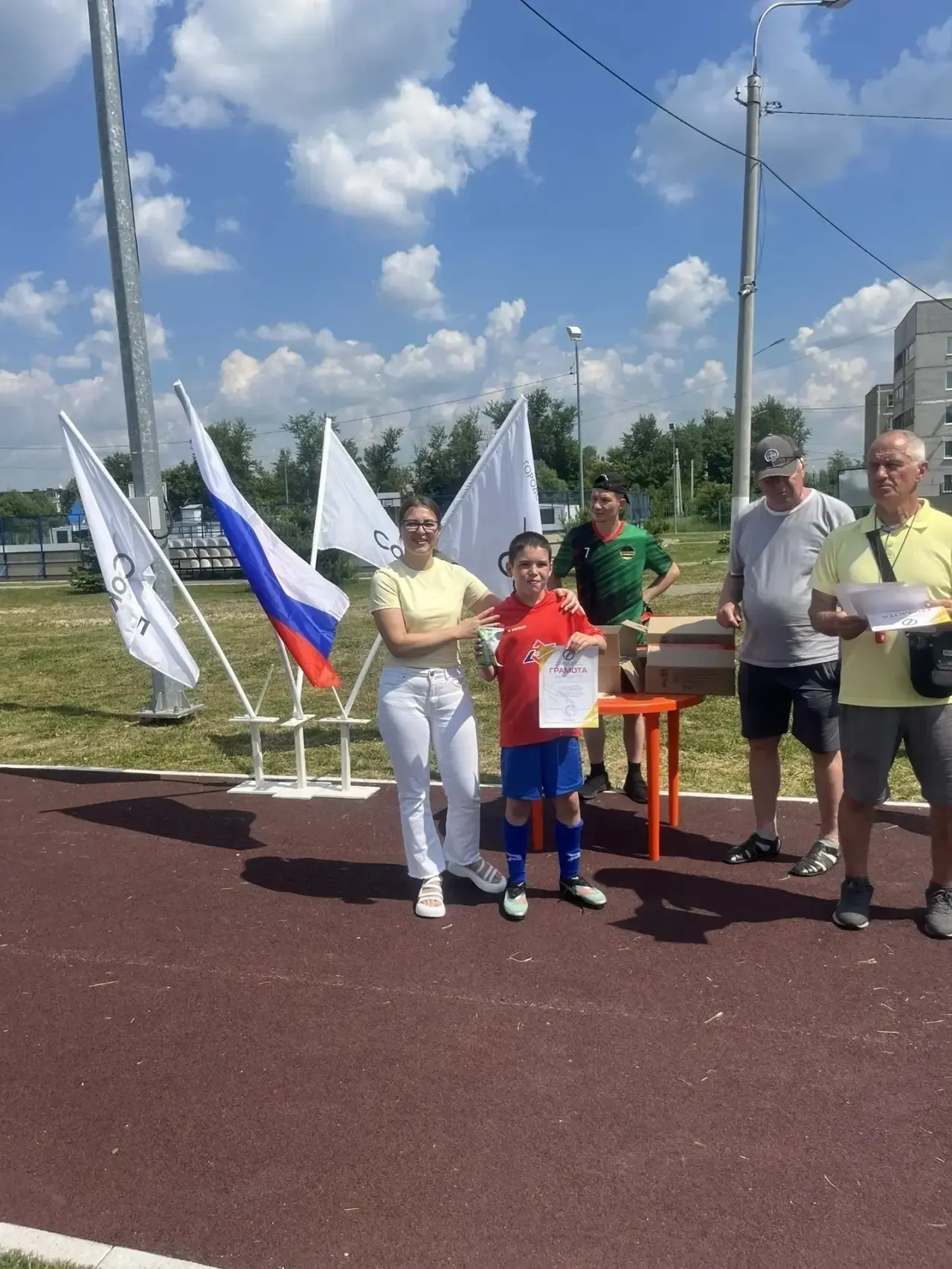 Фестиваль футбола «Сокол» среди детей и подростков — мероприятие, посвящённое Году «Еди...